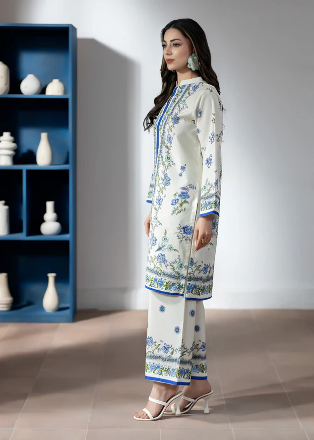 Meerak Pret 2-piece printed co-ord set for women, trendy Pakistani pret wear available for pre-order at Tajori