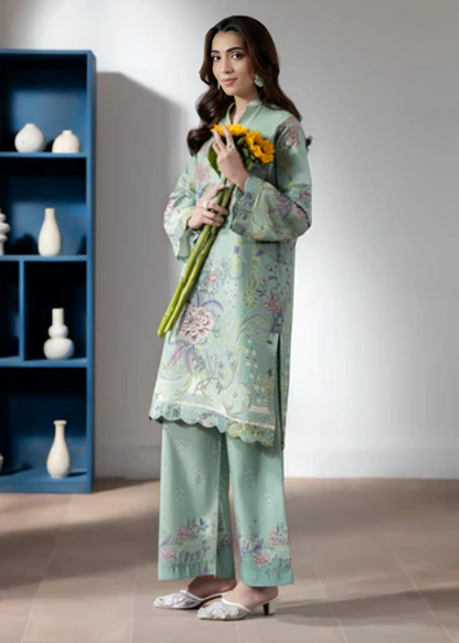women printed three piece Bangladesh - front view
women three piece dress online BD - fabric close up
ladies three piece Tajori Bangladesh - full look