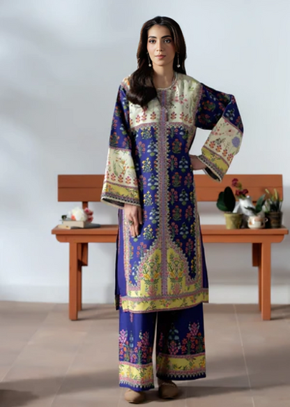 women printed three piece Bangladesh - front view
women three piece dress online BD - fabric close up
ladies three piece Tajori Bangladesh - full look