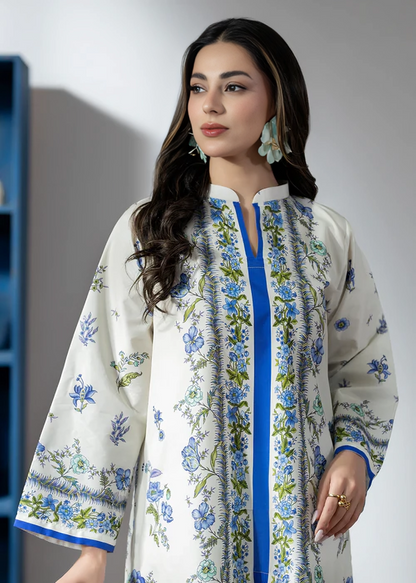 Meerak Pret 2-piece printed co-ord set for women, trendy Pakistani pret wear available for pre-order at Tajori