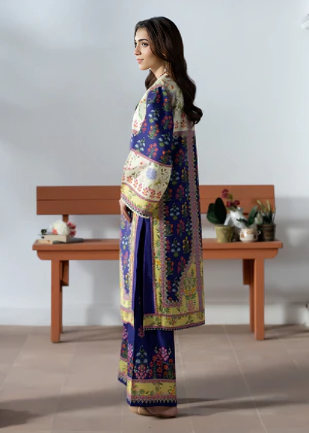 Meerak Pret 2-piece printed co-ord set for women, trendy Pakistani pret wear available for pre-order at Tajori