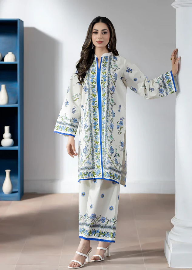 Meerak Pret 2-piece printed co-ord set for women, trendy Pakistani pret wear available for pre-order at Tajori