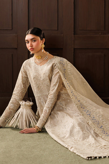 UNSTITCHED EID LAWN Embroidered Lawn EL26-D03 Fabric Suit
