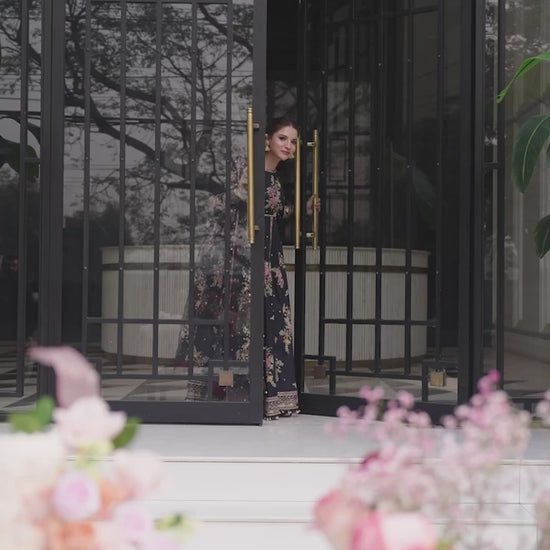So Kamal Eid premium black floral lawn 3-piece unstitched 2026 collection showcase video