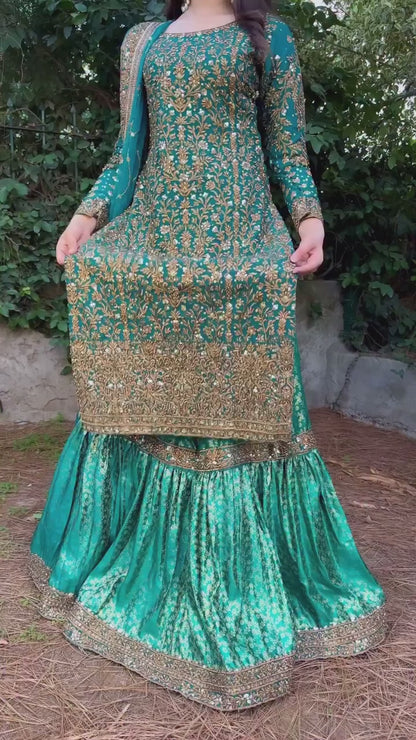 Haseen Official - Zulaikha Flared Lehenga (Pre-Order)